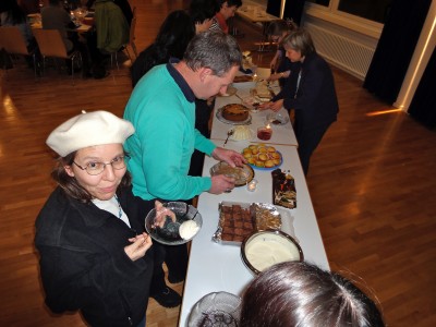 Weihnachtsessen 2009